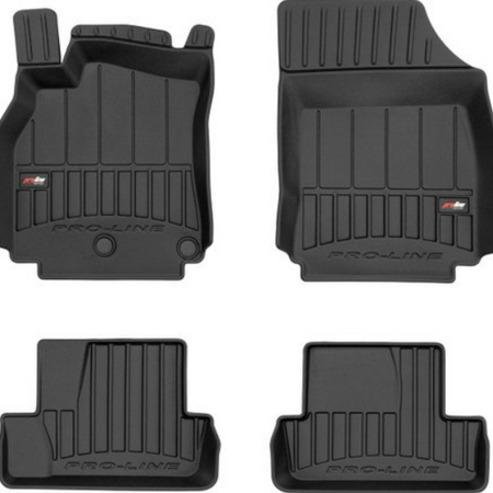 Gummimatten mit hohem Rand Renault Megane III, baujahr 11.2008 - 12.2015, karosserie coupé | 3D426740