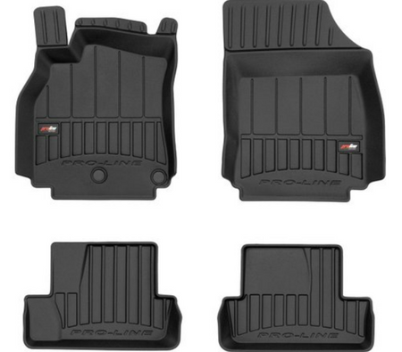 Gummimatten mit hohem Rand Renault Megane III, baujahr 11.2008 - 12.2015, karosserie coupé | 3D426740