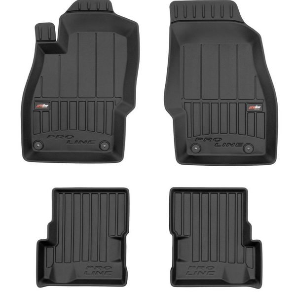 Gummimatten mit hohem Rand Opel Adam , baujahr 01.2013 - 05.2019, karosserie schrägheck #1