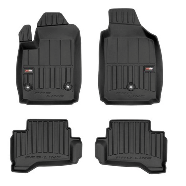 Gummimatten mit hohem Rand Fiat 500 e I Electric, baujahr 2015 - 2020, karosserie schrägheck #1