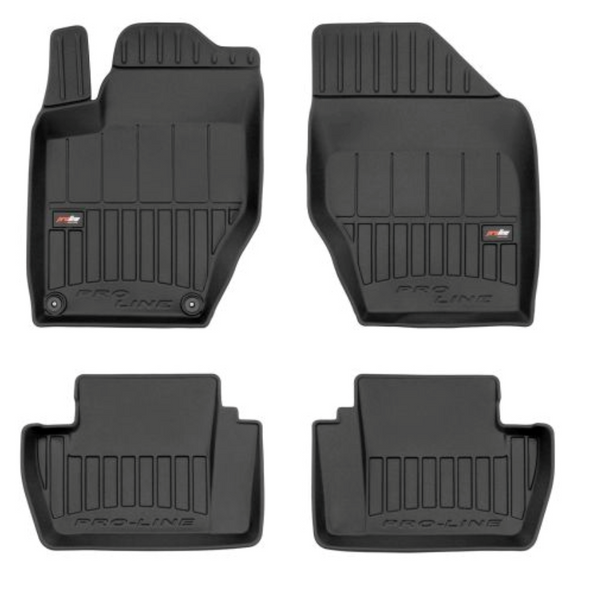 Gummimatten mit hohem Rand Citroen DS 4, baujahr 03.2011 - 06.2018, karosserie schrägheck #1