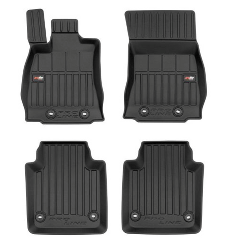 Gummimatten mit hohem Rand Jaguar XJ LONG, baujahr 2009 - 2019, karosserie limousine #1