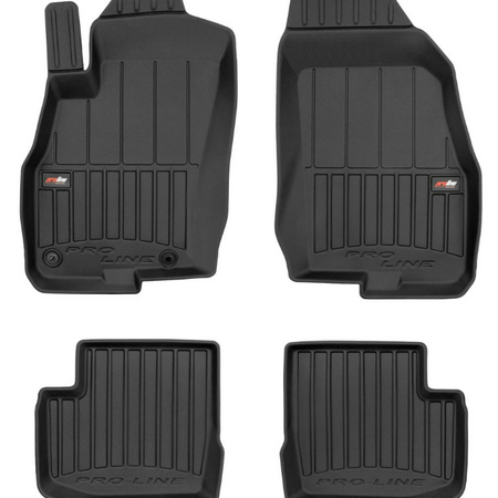 Gummimatten mit hohem Rand Fiat Punto Evo, baujahr 2005 - 2018, karosserie schrägheck | 3D426986