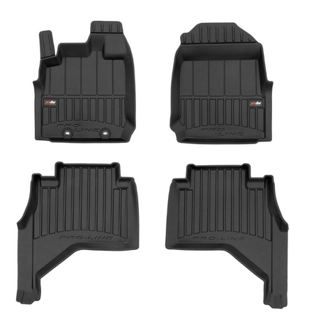 Gummimatten mit hohem Rand Isuzu D-Max, baujahr 01.2021 - bis heute, karosserie pickup doppelkabine | 3D427051