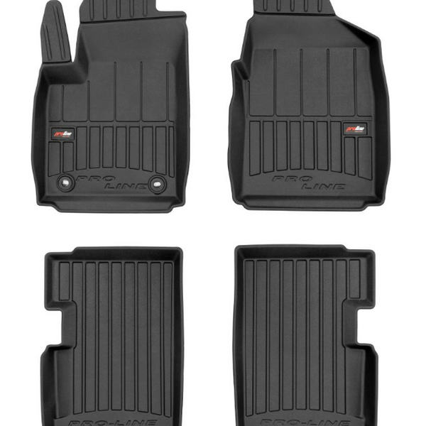 Gummimatten mit hohem Rand Ford KA II, baujahr 2009 - 08.2017, karosserie schrägheck #1