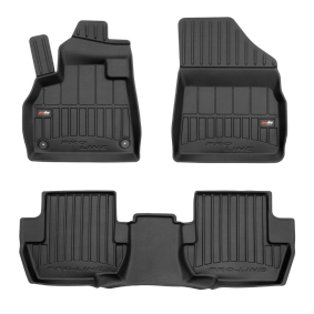 Gummimatten mit hohem Rand Citroen DS 5, baujahr 03.2011 - 12.2018, karosserie schrägheck #1