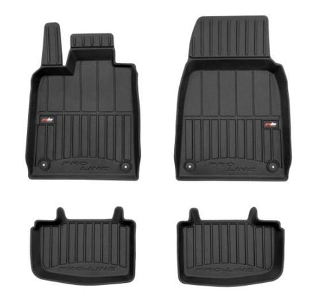 Gummimatten mit hohem Rand Porsche Taycan electric, baujahr 01.2020 - bis heute, karosserie coupé #2