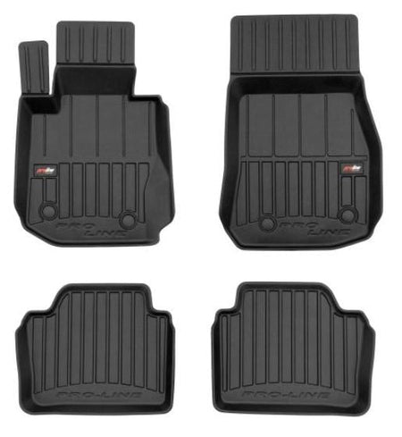 Gummimatten mit hohem Rand BMW 4er Reihe F36, baujahr 07.2014 - 2020, karosserie gran coupé | 3D427327