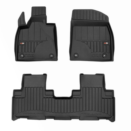 Gummimatten mit hohem Rand Lexus RX AL20, baujahr 11.2015 - 02.2019, karosserie suv | 3D427372