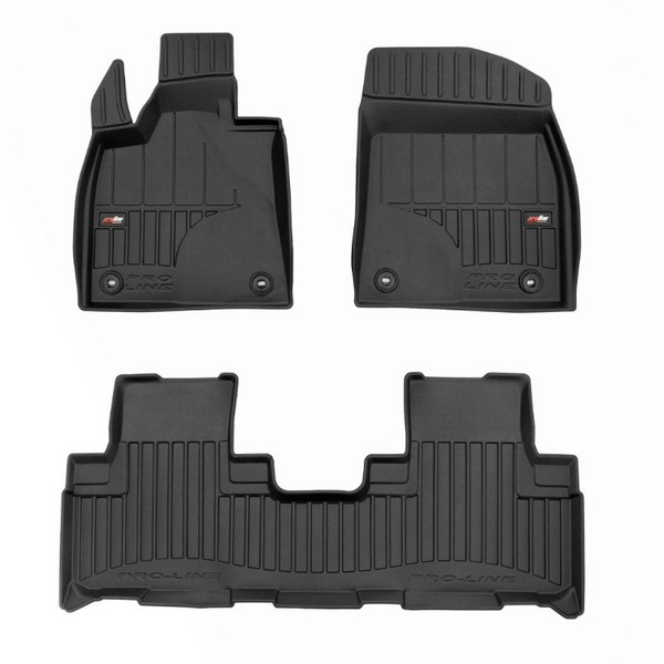 Gummimatten mit hohem Rand Lexus RX AL20, baujahr 11.2015 - 02.2019, karosserie suv | 3D427372