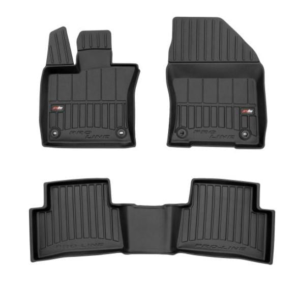 Gummimatten mit hohem Rand Lexus UX 200, baujahr 03.2019 - 2020, karosserie suv entspricht nicht dem ux 300e-modell | 3D427389