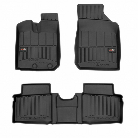 Gummimatten mit hohem Rand Dacia Spring, baujahr 03.2021 - 2024, karosserie suv | 3D427488