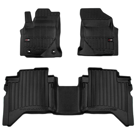 Gummimatten mit hohem Rand Toyota Hilux, baujahr 09.2016 - bis heute, karosserie pickup | 3D427747