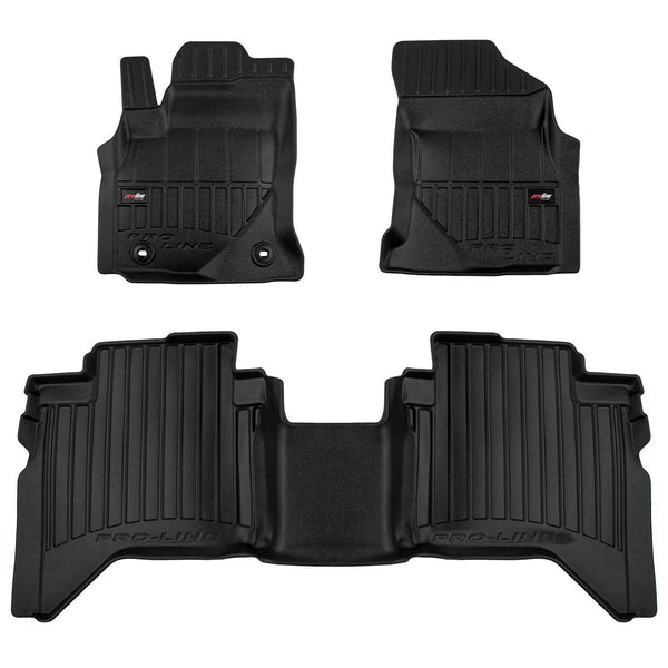 Gummimatten mit hohem Rand Toyota Hilux, baujahr 09.2016 - bis heute, karosserie pickup | 3D427747