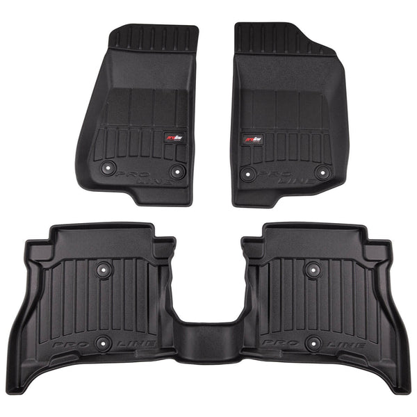 Gummimatten mit hohem Rand Jeep Wrangler PHEV, baujahr 2021 - bis heute, karosserie suv | 3D427792