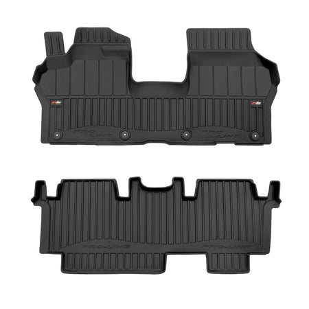 Gummimatten mit hohem Rand Volkswagen ID. BUZZ, baujahr 05.2022 - bis heute, karosserie van | 3D429376