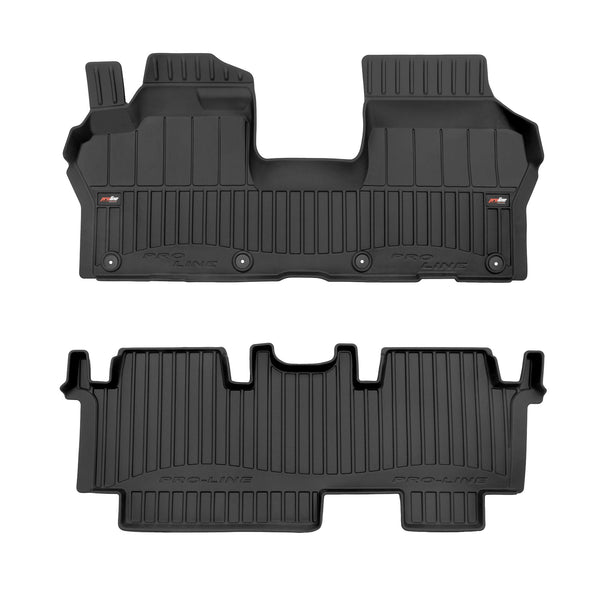 Gummimatten mit hohem Rand Volkswagen ID. BUZZ, baujahr 05.2022 - bis heute, karosserie van | 3D429376