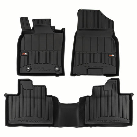 Gummimatten mit hohem Rand Toyota Camry XV70 Facelift, baujahr 2021 - 2024, karosserie limousine | 3D446489