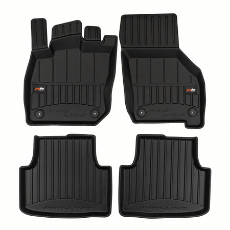 Gummimatten mit hohem Rand Volkswagen Golf 8 MHEV, baujahr 11.2020 - bis heute, karosserie kombi | 3D800381