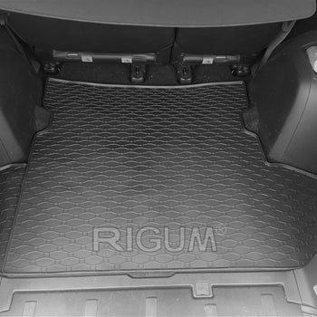 Kofferraumwannen Mitsubishi Outlander II, karosserie suv, baujahr 03.2007 - 08.2012, 7 sitzplätze, 3. sitzreihe geschlossen, mit/ohne subwoofer | 404029