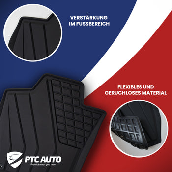 Gummimatten mit hohem Rand Mercedes A-Klasse W177, baujahr 09.2018 - bis heute, karosserie limousine #2