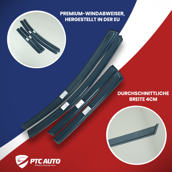 Windabweiser () Kia Sportage III, baujahr 08.2010 - 12.2015, karosserie suv, 2 Stück | PVF3616