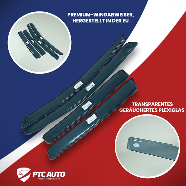 Windabweiser (für Frontscheiben) Citroen C4 Grand Picasso I, baujahr 10.2006 - 08.2013, karosserie van, 2 Stück | PV1220