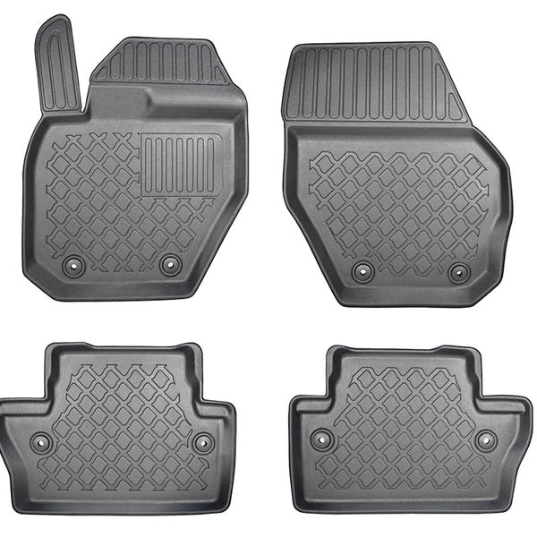 Gummimatten mit hohem Rand Volvo V 60 I, baujahr 10.2010 - 01.2018, karosserie kombi #4