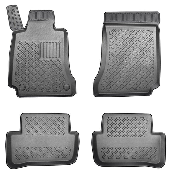 Gummimatten mit hohem Rand Mercedes C-Klasse W204, baujahr 12.2007 - 09.2014, karosserie kombi #3