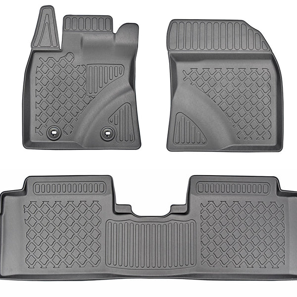 Gummimatten mit hohem Rand Toyota Avensis III, baujahr 2016 - 08.2018, karosserie kombi, facelift #2