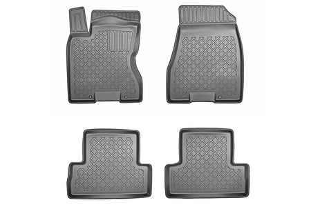 Gummimatten mit hohem Rand Nissan X-Trail T31, baujahr 06.2007 - 07.2014, karosserie suv | 602912