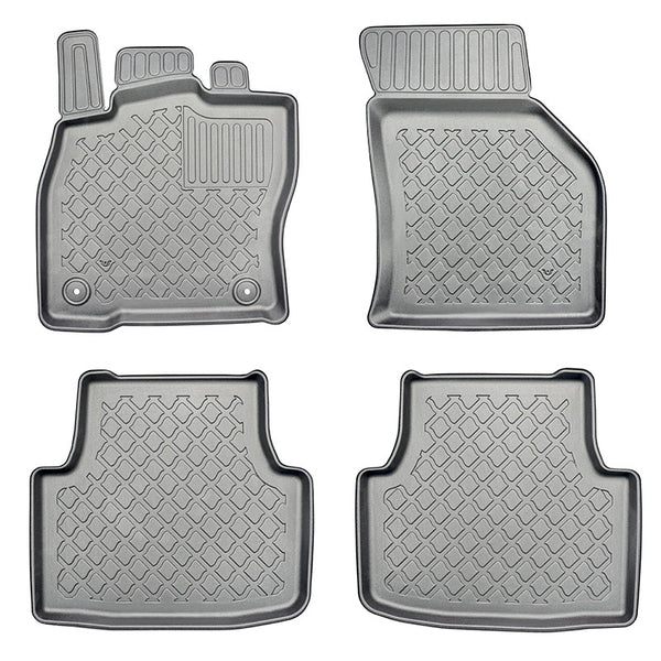 Gummimatten mit hohem Rand Seat Formentor, baujahr 09.2020 - bis heute, karosserie suv entspricht nicht dem phev | 603084