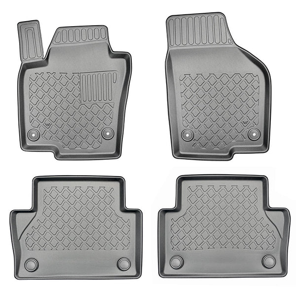 Gummimatten mit hohem Rand Seat Alhambra II, baujahr 09.2010 - bis heute, karosserie van 5-7 sitzplätzen, ohne 3. sitzreihe | 603093