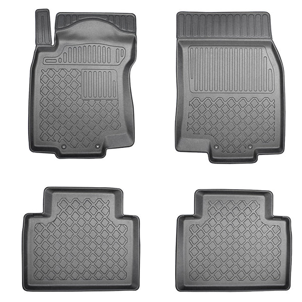 Gummimatten mit hohem Rand Nissan X-Trail T32, baujahr 08.2014 - 12.2021, karosserie suv 5-7 sitzplätzen, ohne 3. sitzreihe | 603271
