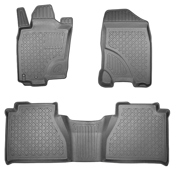 Gummimatten mit hohem Rand Nissan Navara, baujahr 01.2016 - bis heute, karosserie pickup doppelkabine | 603274