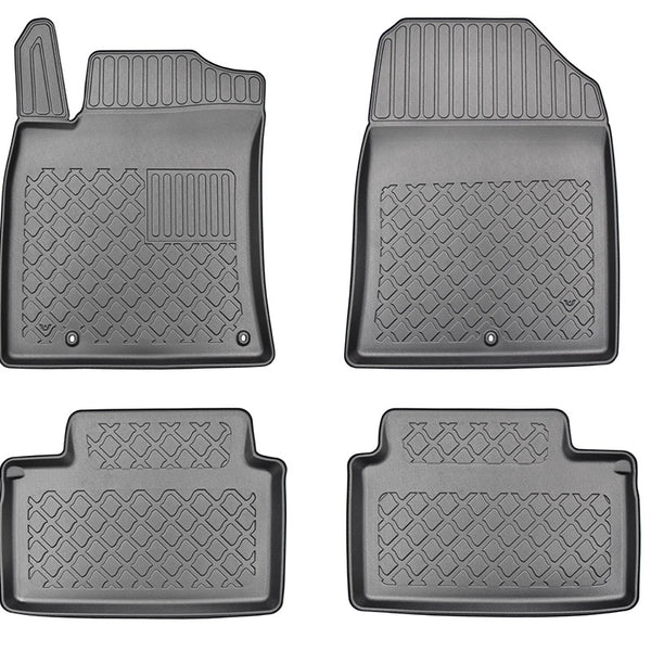 Gummimatten mit hohem Rand Kia Ceed III, baujahr 06.2018 - bis heute, karosserie schrägheck entspricht nicht dem phev | 603312