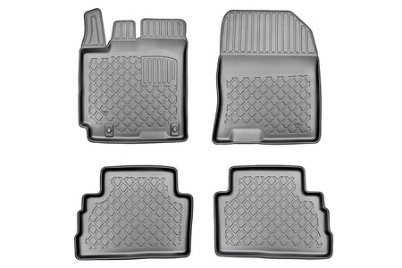 Gummimatten mit hohem Rand Hyundai Kona, baujahr 11.2017 - 03.2023, karosserie suv entspricht nicht dem elektrisch und hybrid modell | 603315