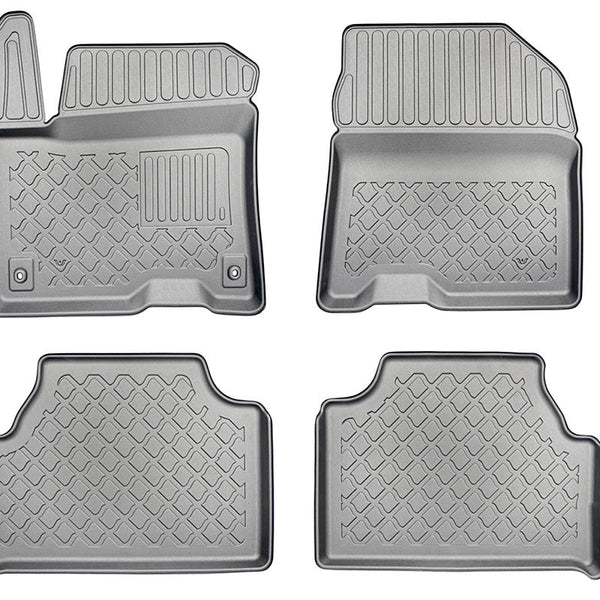 Gummimatten mit hohem Rand Hyundai Kona electric, baujahr 08.2018 - 03.2023, karosserie suv entspricht nicht dem hybrid | 603322