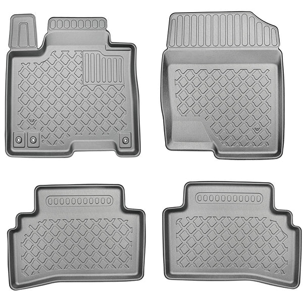 Gummimatten mit hohem Rand Hyundai Tucson IV, baujahr 12.2020 - bis heute, karosserie suv 48v-hybrid, entspricht nicht dem hev hybrid und plug-in hybrid | 603323