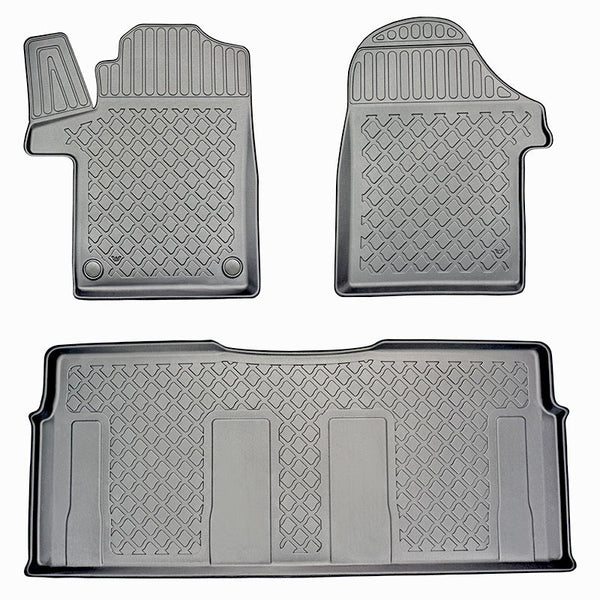 Gummimatten mit hohem Rand Mercedes EQV, baujahr 10.2020 - bis heute, karosserie van ohne 3. reihe | 603352