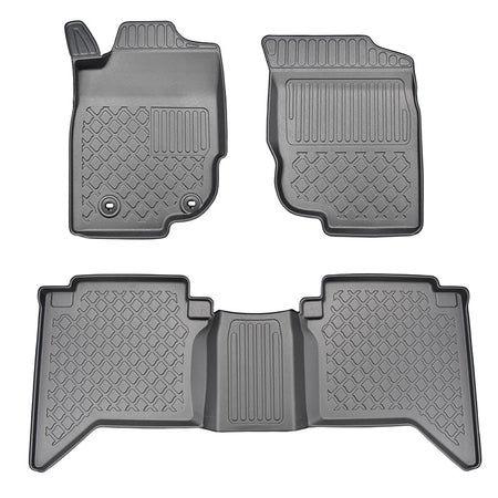 Gummimatten mit hohem Rand Toyota Hilux, baujahr 2006 - 08.2016, karosserie pickup doppelkabine | 603378