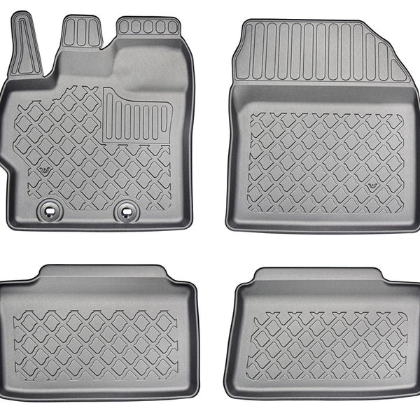 Gummimatten mit hohem Rand Toyota Yaris Cross, baujahr 09.2021 - bis heute, karosserie suv #2