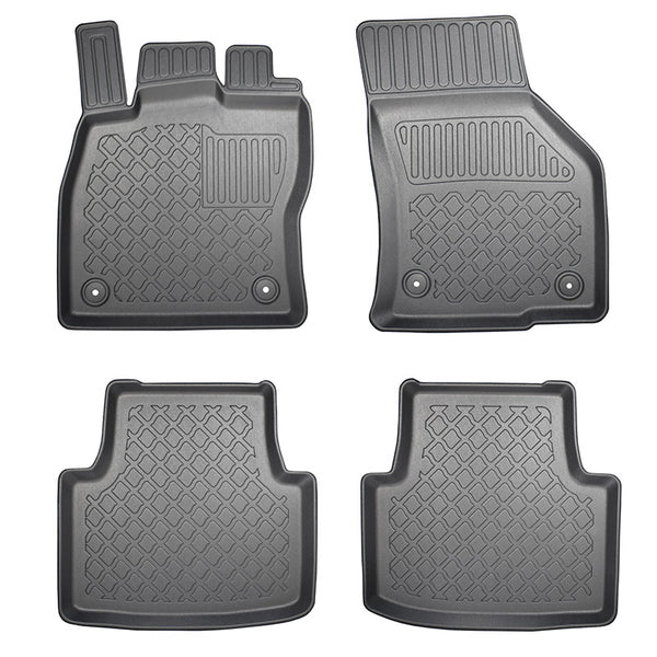 Gummimatten mit hohem Rand Volkswagen Passat B8, baujahr 12.2014 - 12.2021, karosserie limousine inklusive facelift | 603412