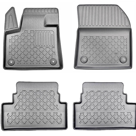 Gummimatten mit hohem Rand Opel Grandland X, baujahr 10.2017 - bis heute, karosserie suv ohne focal hi-fi-system | 603439