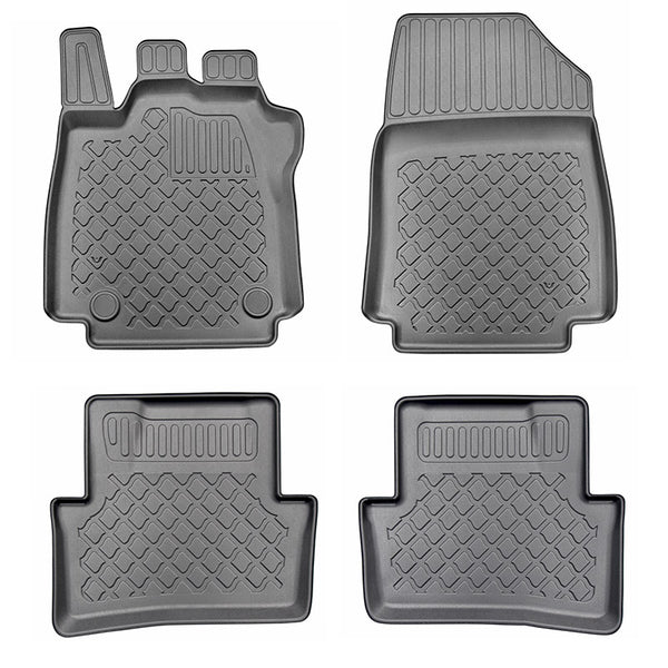 Gummimatten mit hohem Rand Renault Clio IV Grandtour, baujahr 03.2013 - 02.2021, karosserie kombi #2