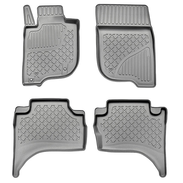 Gummimatten mit hohem Rand Mitsubishi L200, baujahr 06.2015 - bis heute, karosserie pickup doppelkabine | 603495