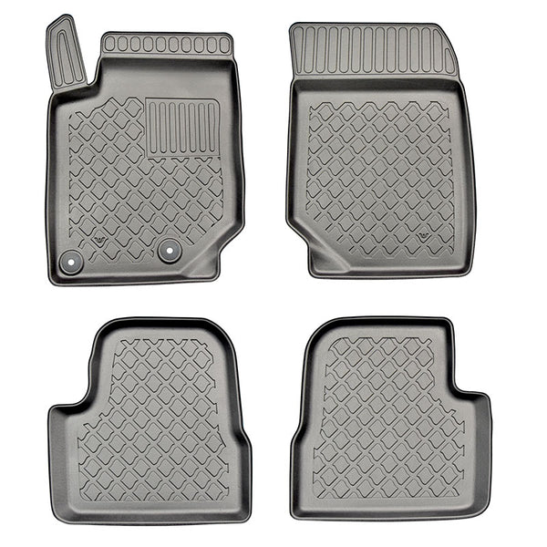 Gummimatten mit hohem Rand Peugeot 208 II, baujahr 06.2019 - bis heute, karosserie schrägheck inklusive facelift, entspricht nicht dem elektrisch, hybrid und mhev modell | 603577