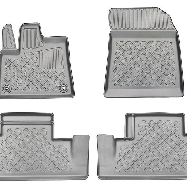 Gummimatten mit hohem Rand Peugeot Rifter e- EV, baujahr 2023 - bis heute, karosserie van 5-7 sitzplätzen, ohne 3. sitzreihe | 603777