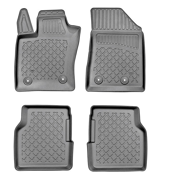 Gummimatten mit hohem Rand Jeep Compass II, baujahr 08.2017 - bis heute, karosserie suv entspricht nicht dem phev | 603830