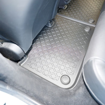 Gummimatten mit hohem Rand Tesla Model S Facelift, baujahr 01.2021 - bis heute, karosserie coupé #1